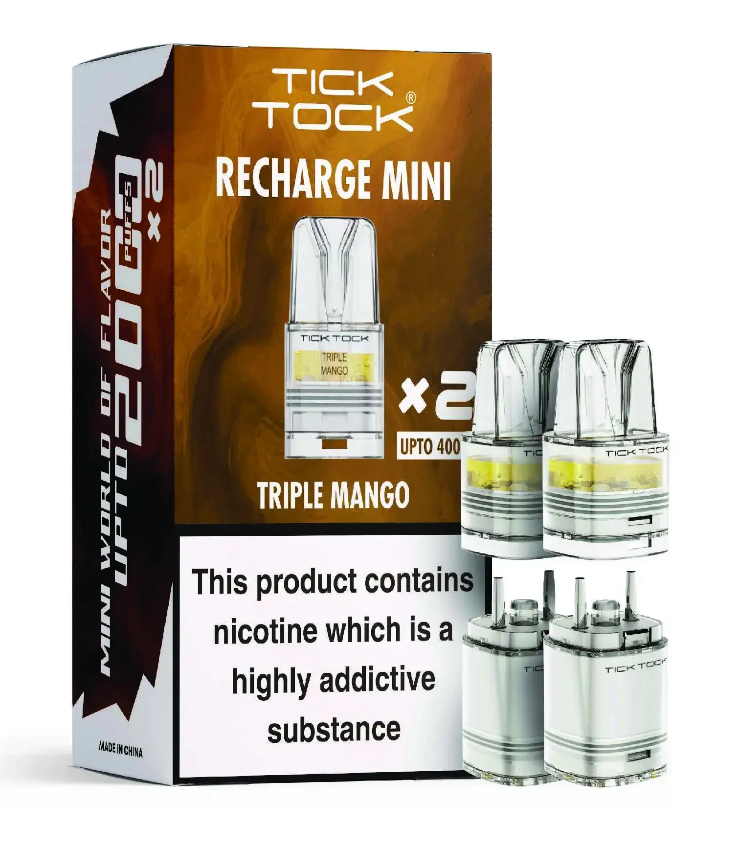 Triple Mango Tick Tock Magic 8000 Prefilled Pods